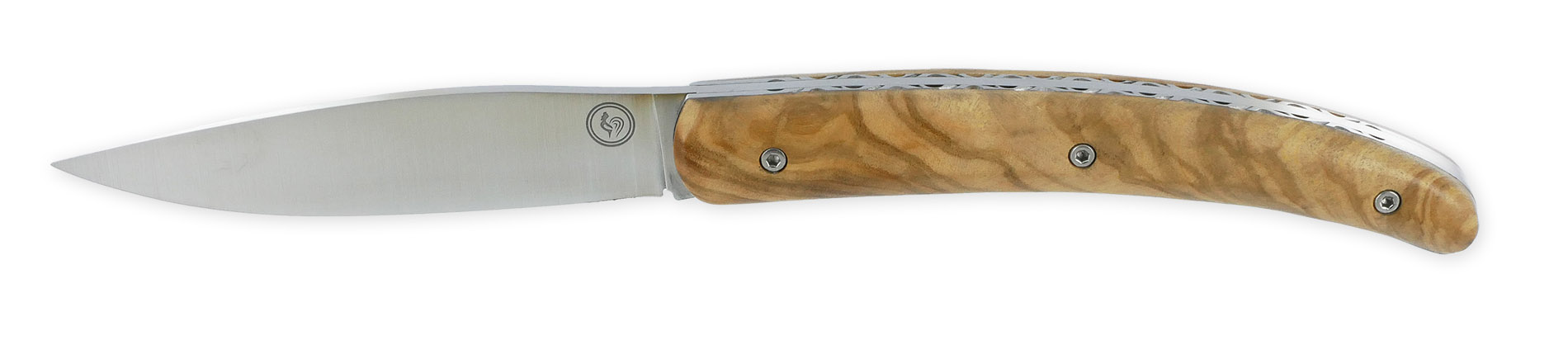 Couteau de poche pliant Le Coq Français Le Grand Coq Olivier – Image 3