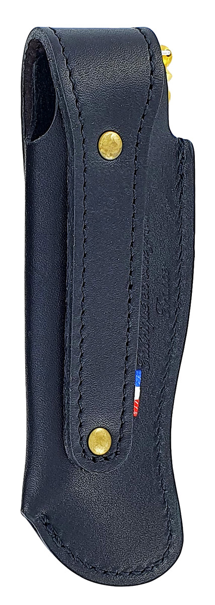 Etui Cuir Couteau Ceinture Laguiole Desy Fusil Noir – Image 2