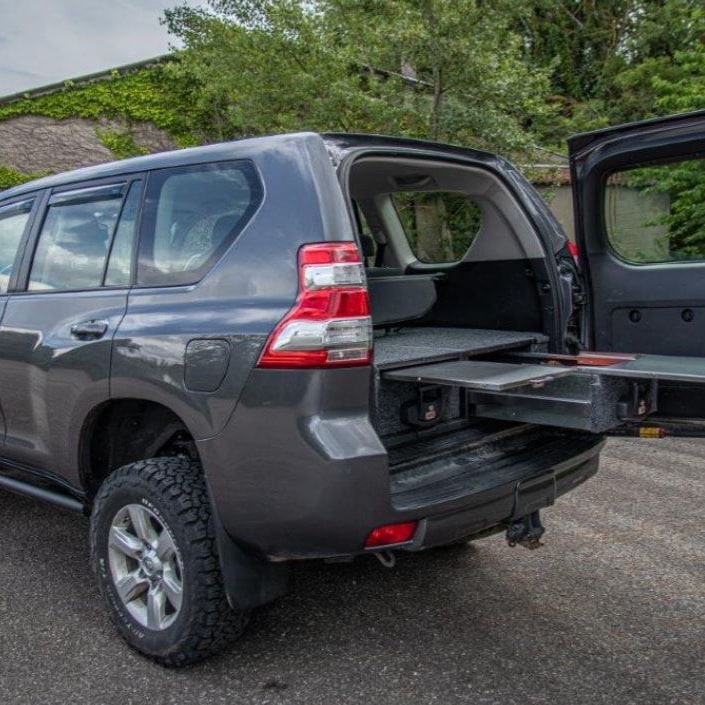 Aménagement intérieur ARB double tiroir pour Toyota J150 5 portes / 5 places